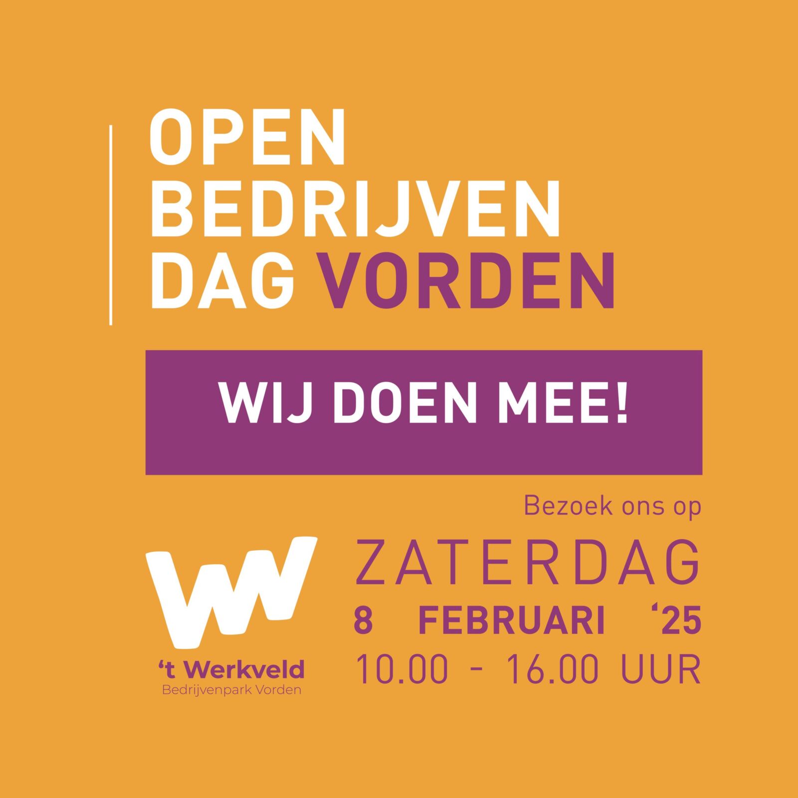 Beleef de bedrijvigheid van Vorden tijdens de Open Bedrijvendag!